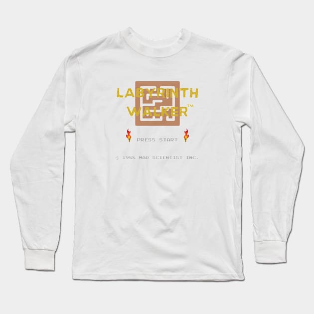 Labyrinth Walker Long Sleeve T-Shirt by LegitHooligan